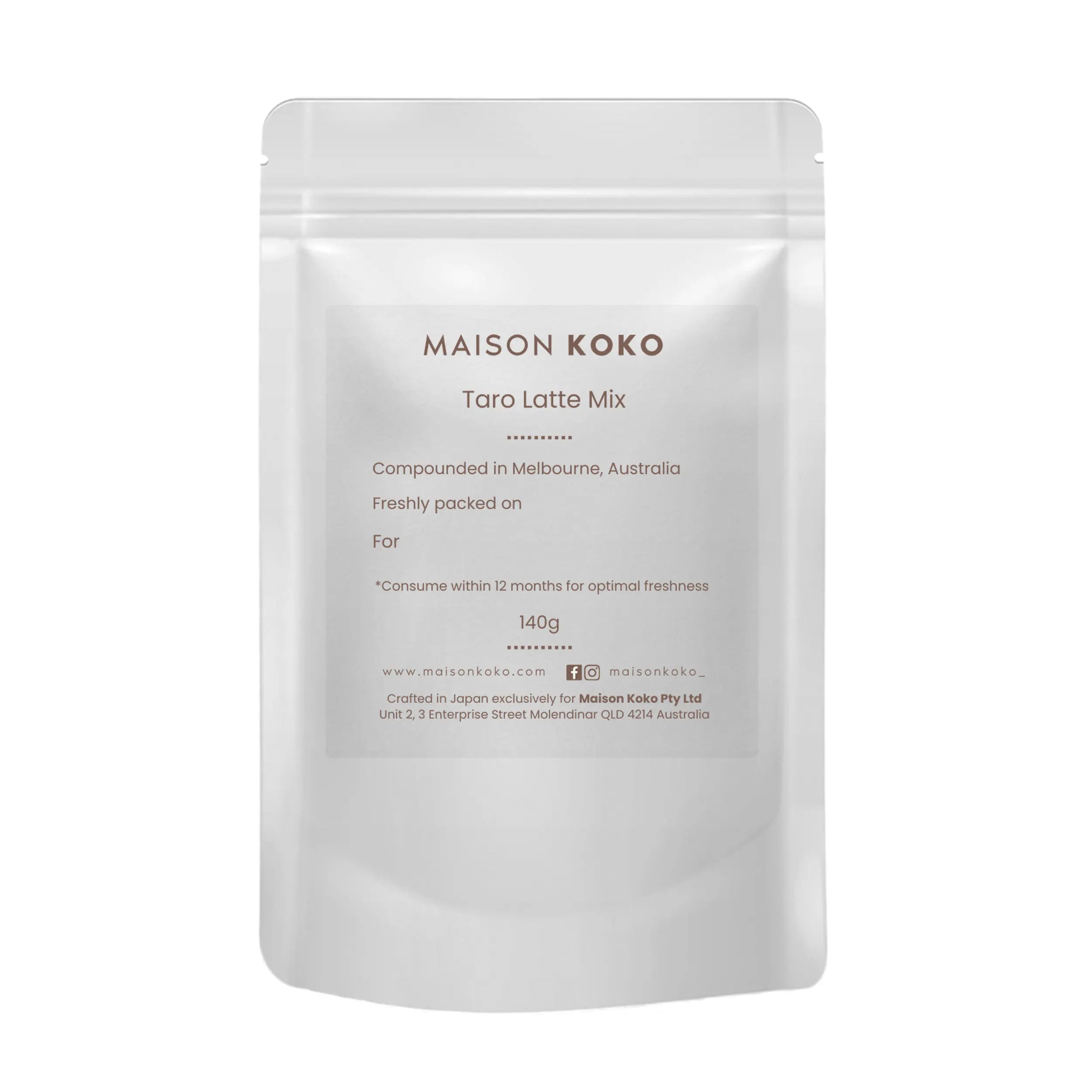 Taro Latte Mix  | Maison Koko